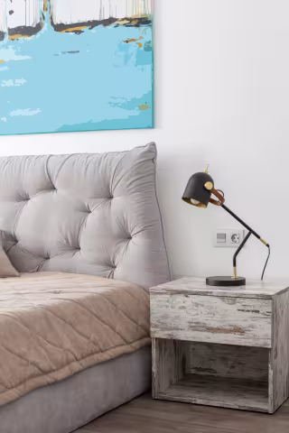 Neutral pre-sale bedroom repaint in an Oakville home