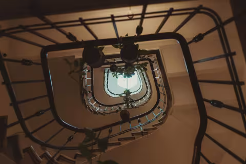 Full staircase railing system replacement in a Vaughan home
