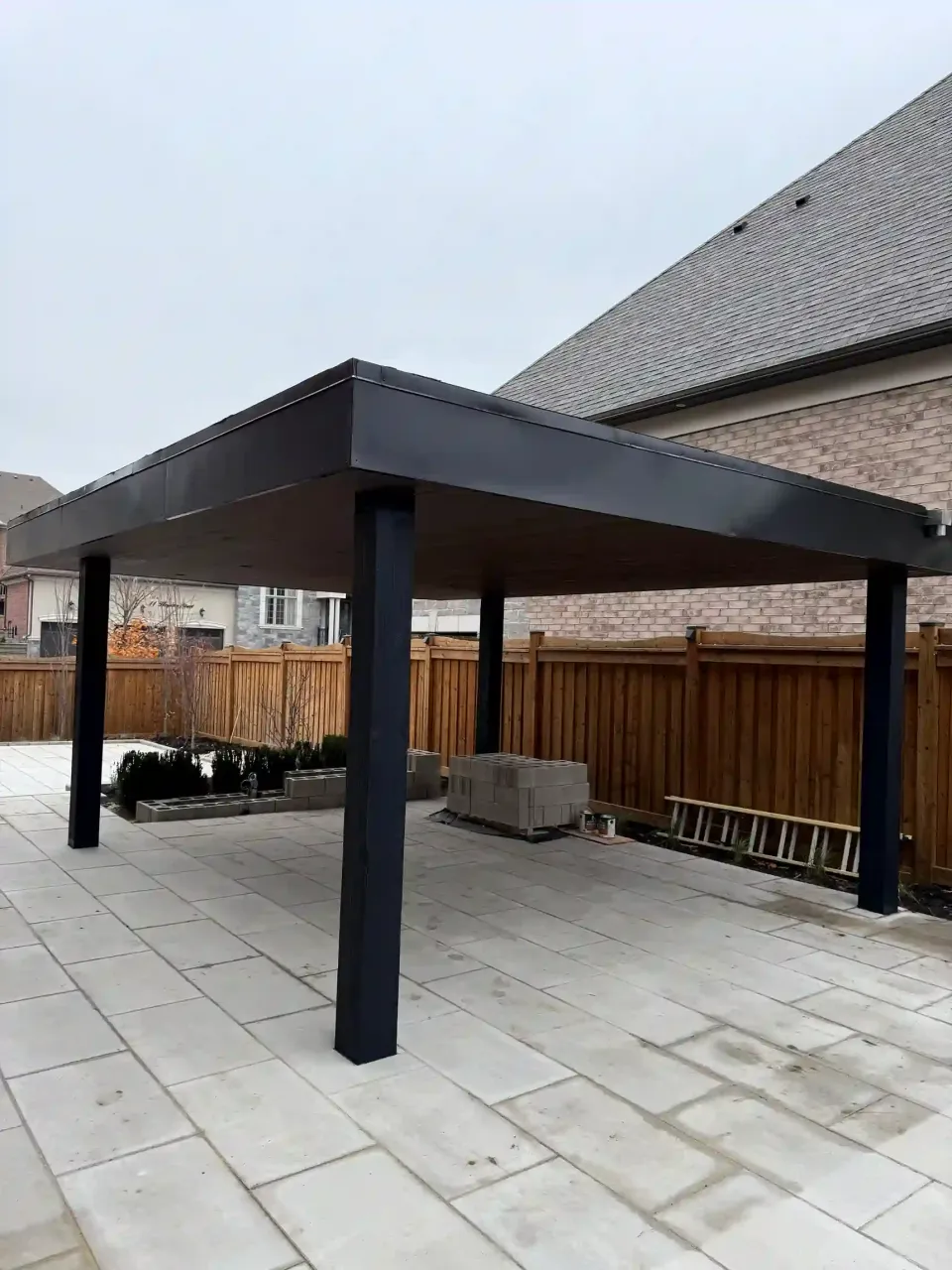 Railing repair project in Vaughan
